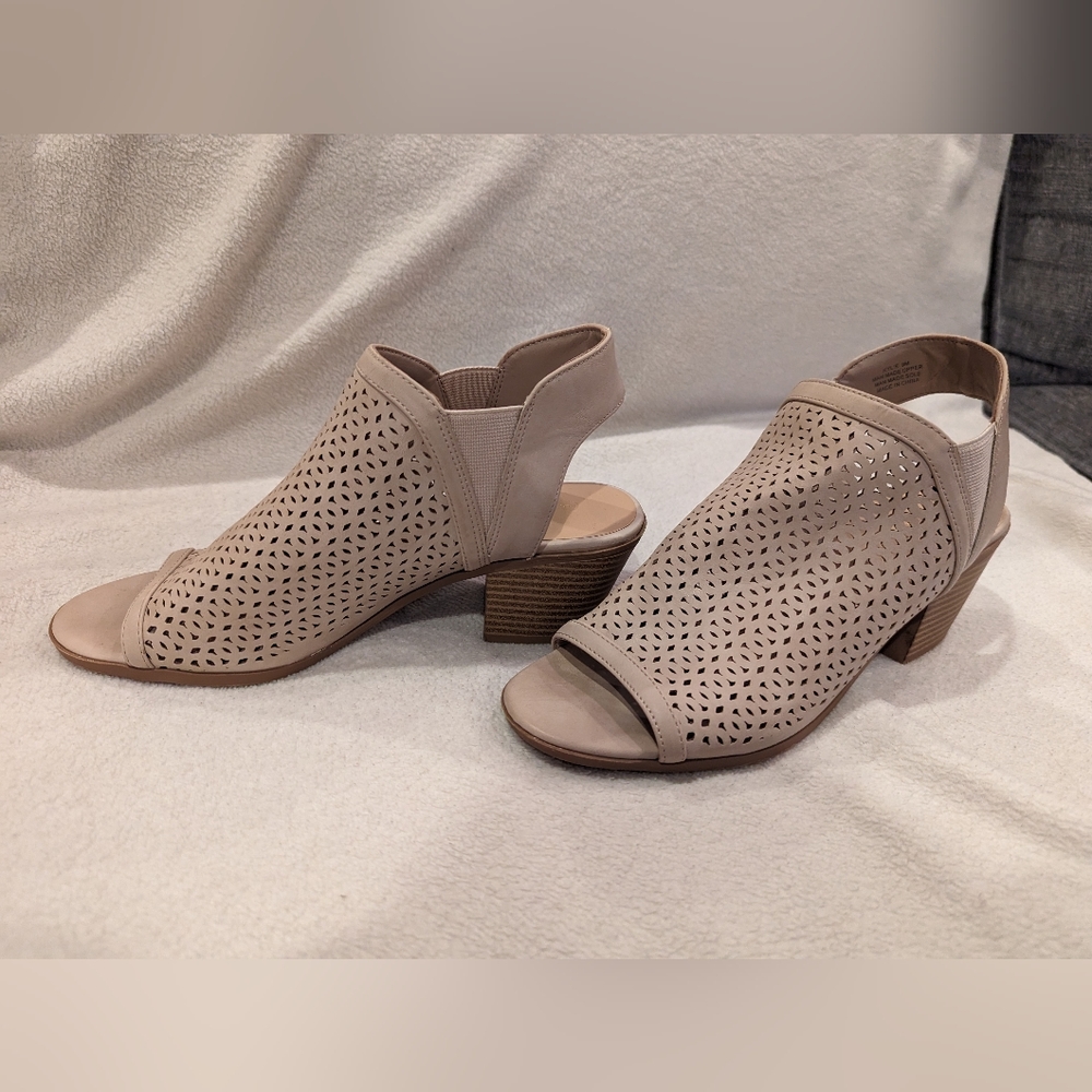Massini Kylie chunky heel ankle booties